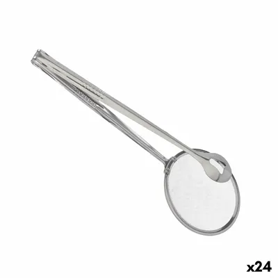 Obrázek produktu pro Kuchyňské kleště Kinvara KT09-4235 nerezová ocel 10 x 29 x 1 cm lžíce s drážkou (24 kusů)