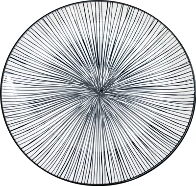 Zdjęcie produktu dla WILD Płaska talerz 20 cm, Zebra – VERLO