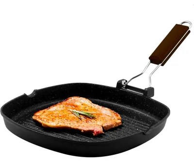 Immagine prodotto di Zanetti Bistecchiera 28x28 cm Induzione Alluminio Pressofuso