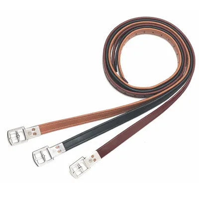 Produktbild von Bates Buckle Steigbügelriemen Schwarz 137 cm Schwarz 137 cm