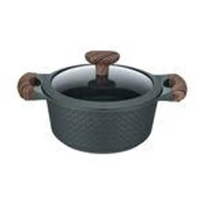 Obrázek produktu pro Resto Kitchenware Ran, 2,4 l, Kulatý, Černá, Dřevo, Hliník, Černá, Dřevo, Hliník, Dřevo
