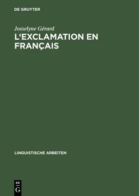 Produktbild von L'exclamation en français