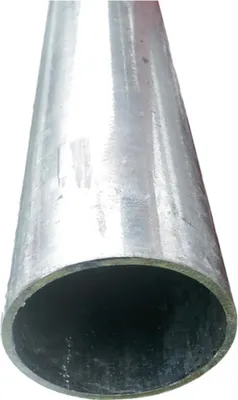 Produktbild von LogistSystem - Achsrohr - Stahl Rundrohr FI 60mm Außendurchmesser - 1000mm Länge (100cm) - 2mm Materialstärke - Verzinkter Stahl - Legiert - Silber - Konstruktionsrohr - Hohl-Profil