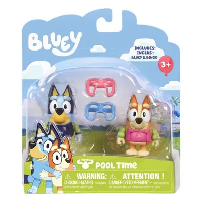 Image de Moose Toys BLUEY Lot de deux figurines assorties