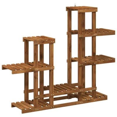 Produktbild von vidaXL Pflanzenständer Natur 118 x 25 x 96,5 cm Massivholz Akazie