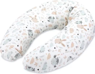 Produktbild von Seitenschläferkissen 190 cm – Langes Schlaf- & Lagerungskissen mit Bezug, ideal für Schwangerschaft & Kuscheln