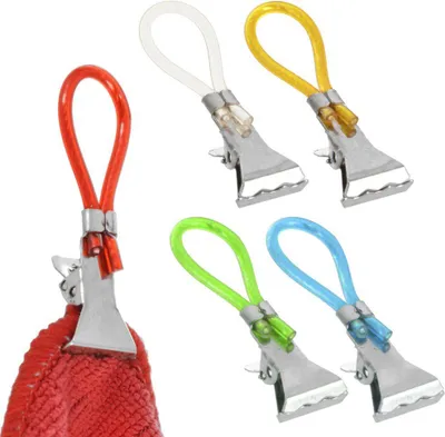 Produktbild von Orion Clips Handtuchhalter Geschirrtücher Haken Clip-Aufhänger 5 Stück