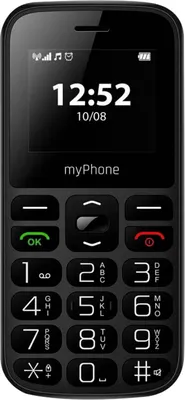 Zdjęcie produktu dla myPhone HALO A, Klasyczny, Dual SIM, 4,5 cm (1.77"), 0,3 MP, 800 mAh, Czarny