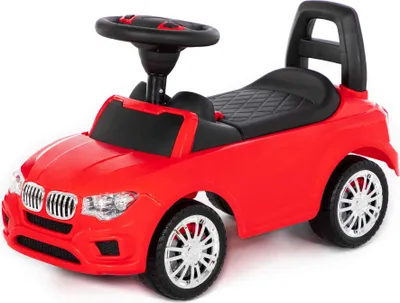 Produktbild von Rutscher Auto rot Super Car Nr.5 Sound Kinder Rutscherfahrzeug Lauflernhilfe