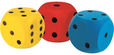Produktbild von EDUPLAY 120732 Würfel Schaumstoff 15,5 cm (Farbe zufällig, 1 Stück)