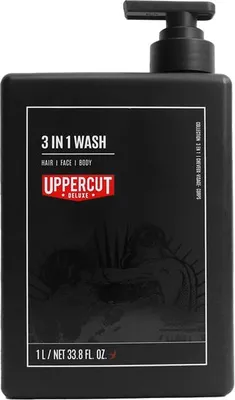 Obrázok produktu pre Uppercut Deluxe 3v1 umývací šampón na vlasy a telo 1000 ml