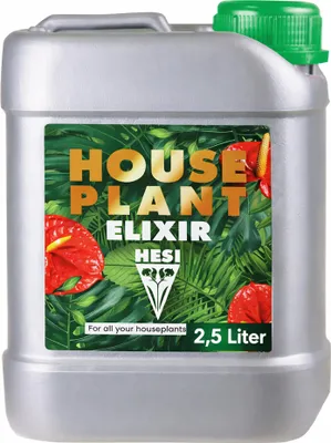 Produktbild von 2,5 Liter HESI House Plant Elixir | Zimmerpflanzen-Dünger Stickstoffdünger