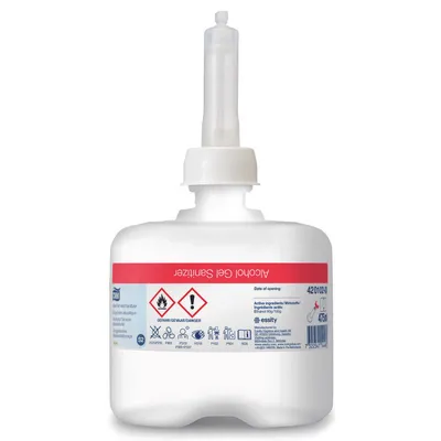 Produktbild von Tork Händedesinfektionsgel Mini, 475 ml, 80 % denaturiertem Alkohol, S2 System