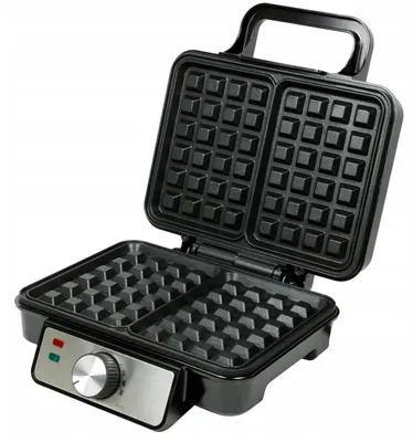 Produktbild von Huslog Waffelmaschine, 1200W, Duo-Waffelmaschine, Waffeleisen, Antihaftbeschichtete, Waffeln, Temperaturregelung