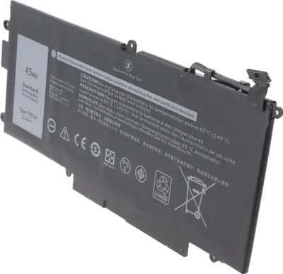 Produktbild von Akku passend für Dell Latitude 5289, Li-ion, 11,4V, 3950mAh, 45Wh