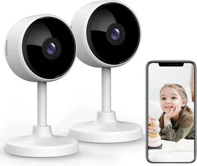 Image de Caméra de surveillance d'intérieur avec détection de mouvement et vision nocturne