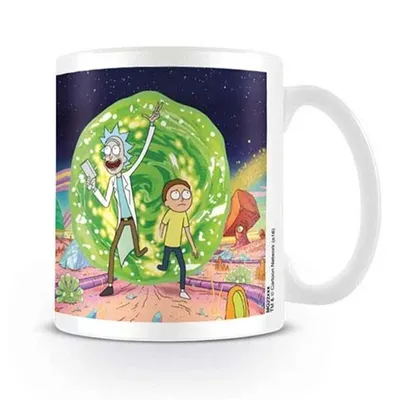 Image de Mug ceramiczny Rick and Morty z portalem, pojemność 0,315 litra