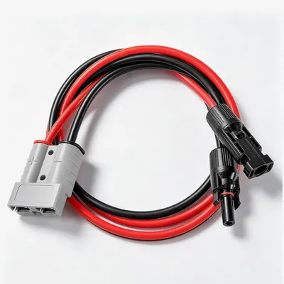 Produktbild von Anderson-Stecker, 50 A; Anderson-Steckerkabel, 100 cm, 12 AWG, 600 V; Anderson-Stecker für Solaranlagen