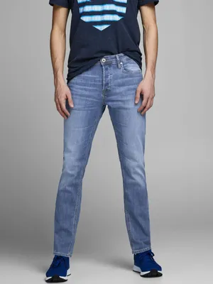 Immagine prodotto di jack and jones jeans uomo jack and jones 12157416 glenn blue denim