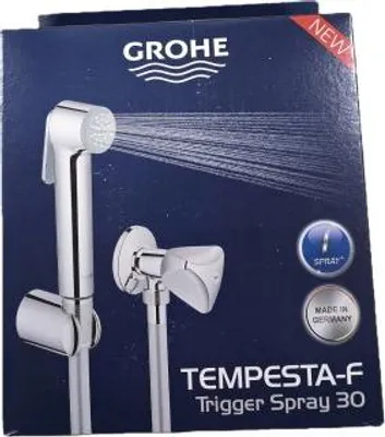 Zdjęcie produktu dla Zestaw prysznicowy GROHE 162 x 36 mm chrom 27514001