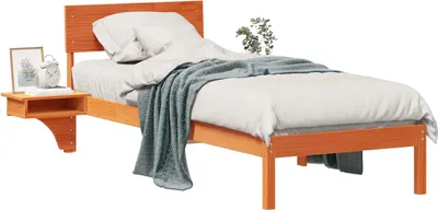 Obrázek produktu pro vidaXL Rám postele vosk hnědý 75 x 190 cm z masivního borovicového dřeva
