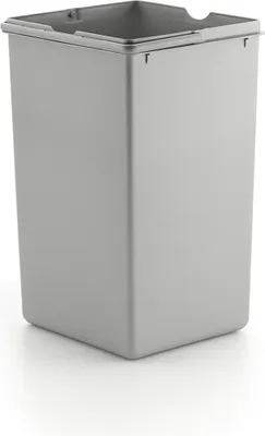Image de Seau de rechange Naber, alu gris (15 litres). Seau de rechange.  - Poubelle