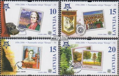 Produktbild von Briefmarken Lettland 2006 Mi 656-659 (kompl.Ausg.) postfrisch Europa