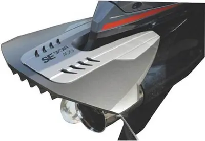 Immagine prodotto di Hydrofoil trim tabs stabilizzatore Hydrofoil trim tabs set trim tabs per fuoribordo fino a 500 hp / SE Sport-SE 400 grigio