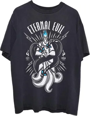 Immagine prodotto di Hercules - Maglietta "Ade male eterno" per uomo/donna unisex RO4926 (L) (Nero)