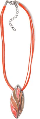 Produktbild von Kurze Kette Cleo mit ovalem Anhänger von collezione alessandro