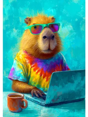 Immagine prodotto di BUON DIVERTIMENTO CON il puzzle Cool Capybara da 1000 pezzi