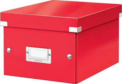 Image de LEITZ 60430026 LEITZ Click & Store Aufbewahrungsbox 7,4 l rot 21,6 x 28,2 x 16,0 cm