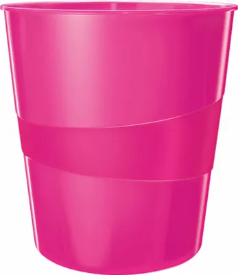 Produktbild von LEITZ Papierkorb WOW aus Kunststoff 15 Liter pink metallic