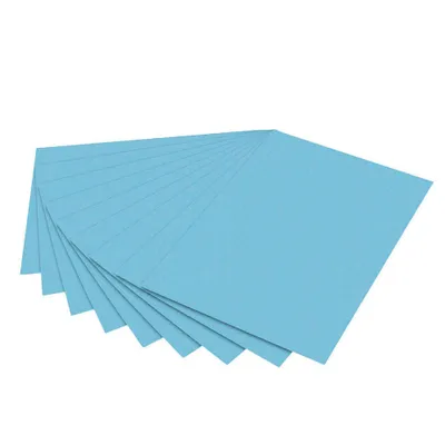 Immagine prodotto di folia 6430 100er Tonpapier, DIN A4, 130 g/qm, himmelblau
