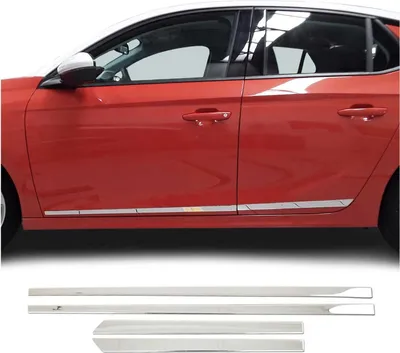 Zdjęcie produktu dla Listwa ochronna drzwi bocznych do Opel Corsa F 2019-2025 chrom 4x