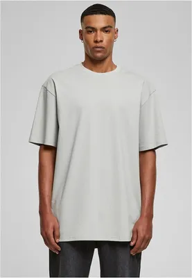 Zdjęcie produktu dla Męska koszulka Urban Classics Triangle Tee w kolorze lightasphalt – rozmiar S