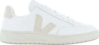Produktbild von Veja V 12 damskie sznurowane skórzane buty treningowe biały beżowy - 4 Wielka Brytania - 37 EU - 6 US / biały beżowy