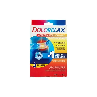Produktbild von DOLORELAX Pflaster, wärmende Wirkung, 3 Stück