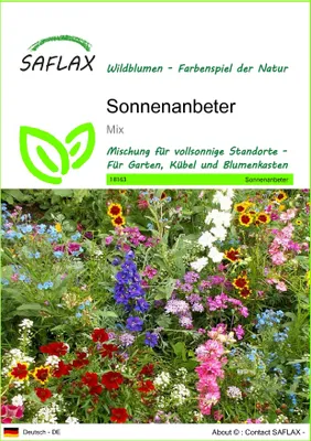 Produktbild von SAFLAX - Sonnenanbeter - Mix - 1000 Samen