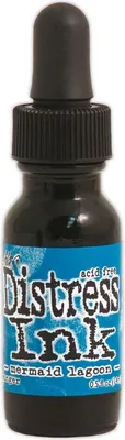 Zdjęcie produktu dla Uzupełniacz do poduszki z tuszem Distress Reinker - Mermaid Lagoon 14 ml