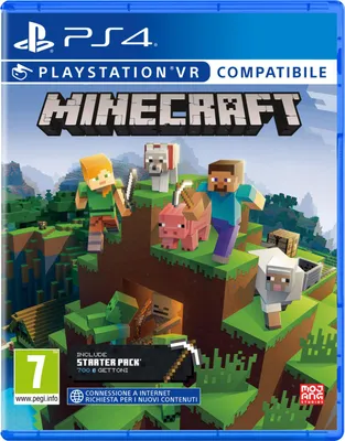 Produktbild von Sony Interactive Entertainment Minecraft Starter Collection, PlayStation 4, Multiplayer-Modus, E10+ (Jeder über 10 Jahre), Physische Medien