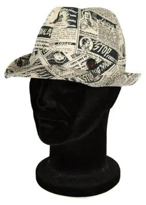 Produktbild von Hut Cap Mann Style Borsalino MOSCHINO Artikel 01133, Taglia 57 - Size 57, Cotone 100%