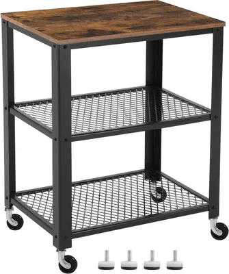 Produktbild von Półka kuchenna mobilna rustykalny LOFT