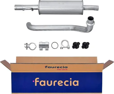 Image de Silencieux avant FAURECIA IAM-Expertise adapté entre autres à TOYOTA YARIS