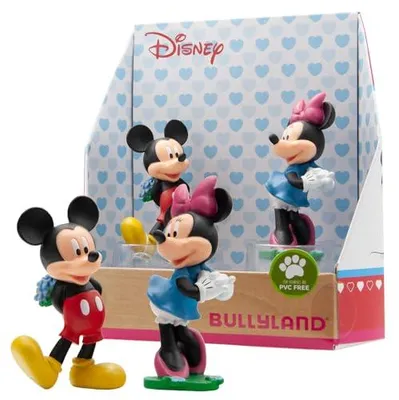 Obrázok produktu pre Disney Mickey Mouse PVC figúrky Valentínsky darčekový set Mickey Mouse a Minnie Mouse