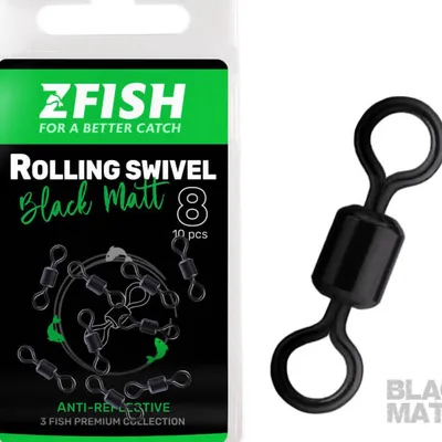 Produktbild von Zfish Rolling Swivel Black Matt - 8