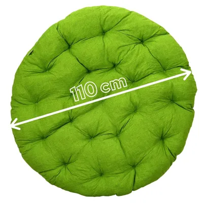 Zdjęcie produktu dla AMPO poduszka na fotel papasan kosz wiszący kokon 110cm
