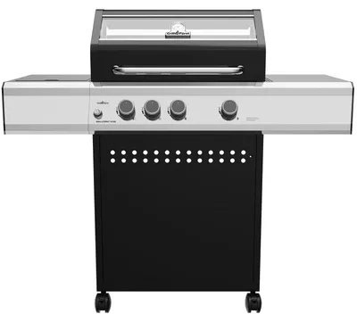 Produktbild von Grillfürst S330G 3-Brenner Gasgrill mit Seitenkocher und Gusseisen Rost