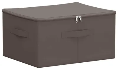 Produktbild von vidaXL Aufbewahrungsbox Grau 43 x 34 x 23 cm Vliesstoff