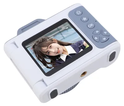 Obrázek produktu pro Digitální fotoaparát 66 MP, 2,5K, 16× zoom, 2,4palcový LED blesk, otočný displej o 180°, videosefie, bez paměťové karty